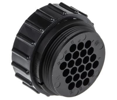 Product image for 24way skt contact cable mnt plug13A,ser1