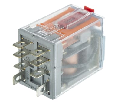 Product image for DPDT PLUG-IN RELAY,10A 230VAC COIL