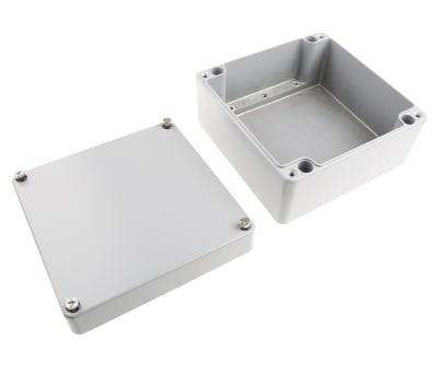 Product image for IP66 ALUMINIUM ENCLOSURE,180X180X100MM