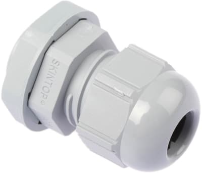 Product image for Cable gland, nylon, grey, PG9, IP68