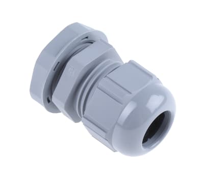 Product image for Cable gland, nylon, grey, PG13.5, IP68