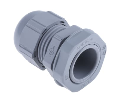 Product image for Cable gland, nylon, grey, PG13.5, IP68