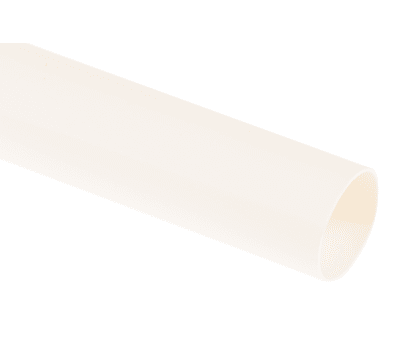 Product image for White std heatshrink sleeve,9.5mm bore