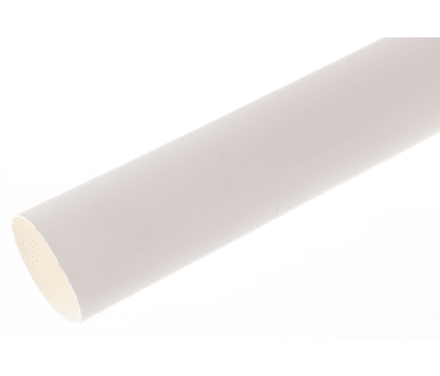 Product image for White std heatshrink sleeve,12.7mm bore