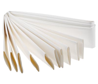 Product image for White std heatshrink sleeve,50.8mm bore