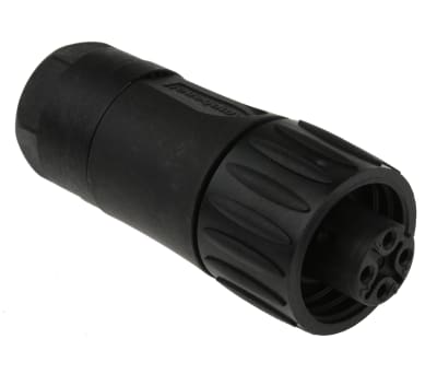 Product image for 3P ECOMATE STRAIGHT CABLE MOUNT SOCKET