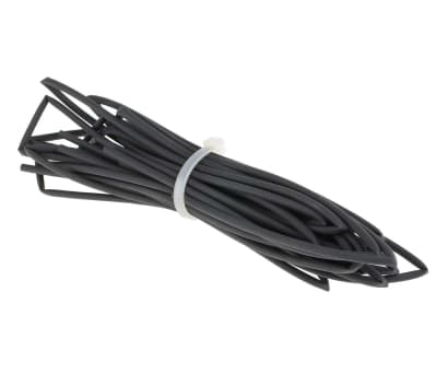 Product image for Black std heatshrink sleeve,2.4mm bore