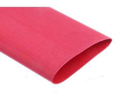 Product image for Red std heatshrink sleeve,25.4mm bore