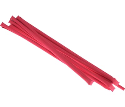 Product image for Red std heatshrink sleeve,6.4mm bore