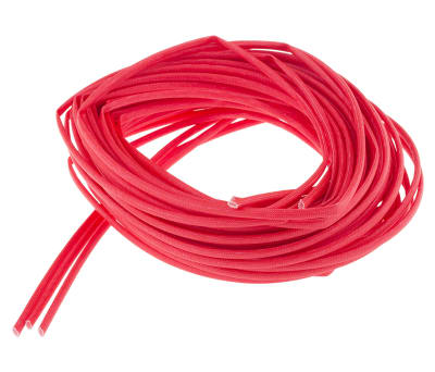 Product image for Red acrylic heat resistant braid,2mm