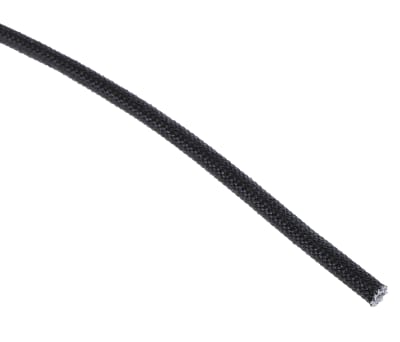 Product image for Black acrylic heat resistant braid,2mm