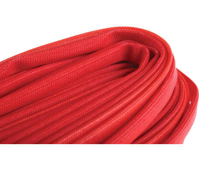 Product image for Red acrylic heat resistant braid,4mm