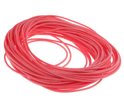 Product image for Red silicone rubber sleeve,1mm bore