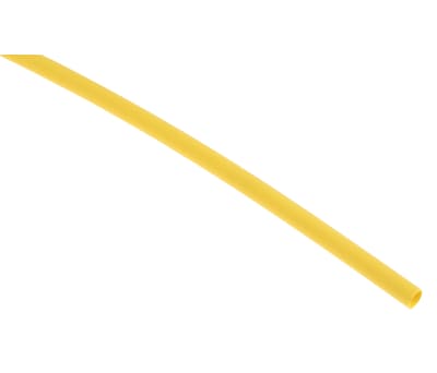 Product image for Yellow std heatshrink sleeve,2.4mm bore