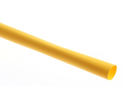 Product image for Yellow std heatshrink sleeve,9.5mm bore