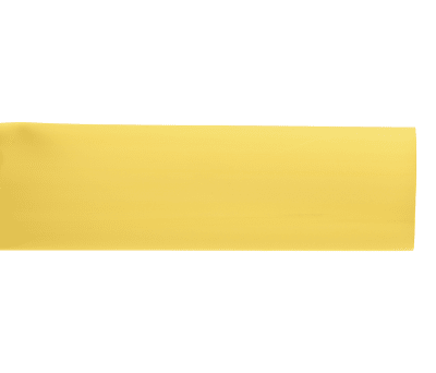 Product image for Yellow std heatshrink sleeve,25.4mm bore