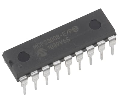 Product image for 8-bit I/O Expander,I2C,MCP23008-E/P