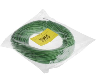 Product image for Green 50m PVC Sleeving, 2mm bore