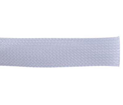 Product image for Grey Expandable braided sleeve,30mm dia