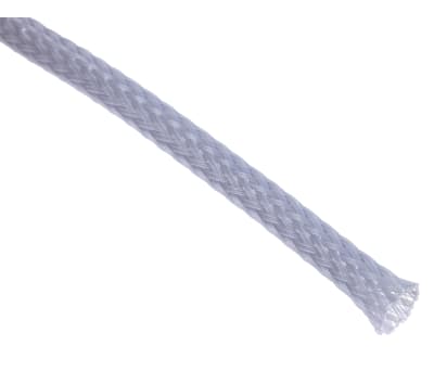 Product image for Grey Expandable braided sleeve,5mm dia