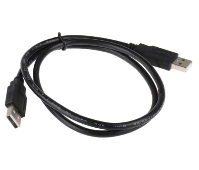 Product image for ROLINE USB 2.0 CABLE, TYPE A-A, 0.8M