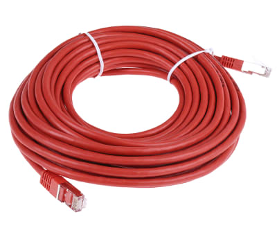 Product image for VALUE S/FTP Cable Cat.6,red,10m