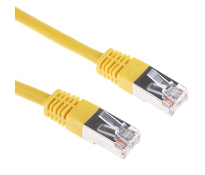 Product image for VALUE S/FTP Cable Cat.6,yellow,0.5m