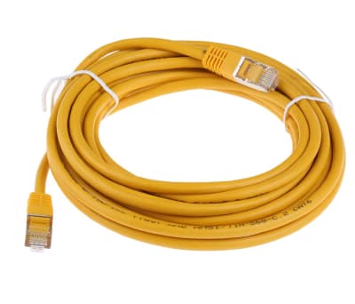 Product image for VALUE S/FTP Cable Cat.6,yellow,5.0m