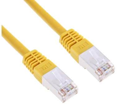 Product image for VALUE S/FTP Cable Cat.6,yellow,1.0m