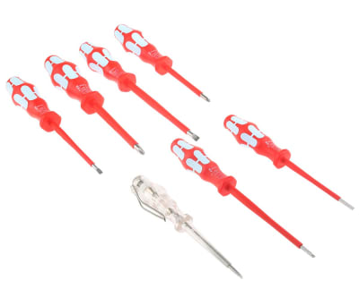 Product image for 1000V Stainless Screwdriver Set 7 pcs