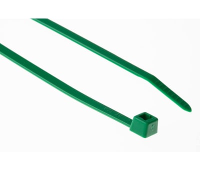 Product image for Green nylon cable tie 200x4.6mm