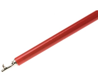 Product image for Red low voltage rigid probe,4mm socket