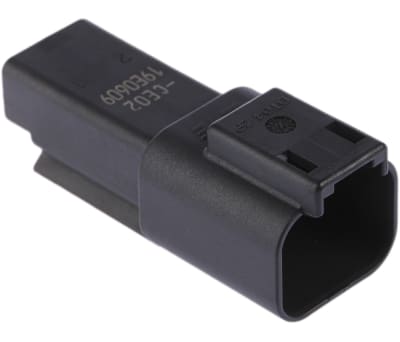 Product image for DT TYPE RECEPTACLE 2 PIN