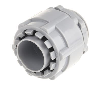 Product image for Nylon Flexible Conduit Adaptor 26mm Dia