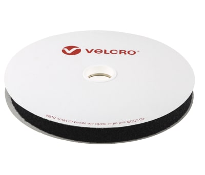 Product image for VELCRO BLACK BACK-BACK STRIP,20MM W