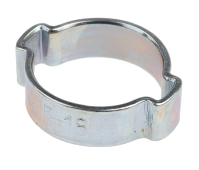 Product image for Zinc plated steel O clip,15-18mm dia