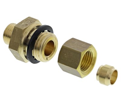 Product image for MALE STUD COUPLING,1/4IN BSPP MX6MM COMP