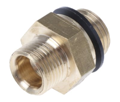 Product image for MALE STUD COUPLING,1/4IN BSPP MX8MM COMP