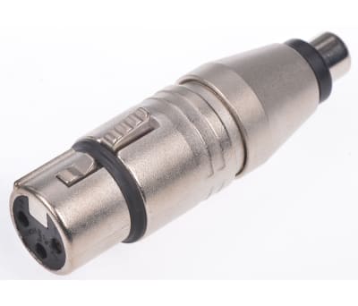 Product image for XLR FEMALE TO PHONO SOCKET ADAPTOR