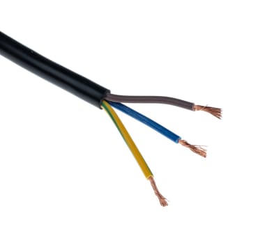 Product image for Power Cord C14 rt ang one end 5m