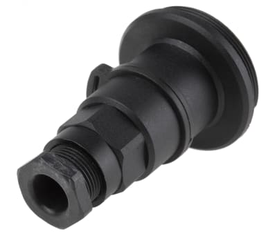 Product image for IP68 9way inline cable coupler socket,5A