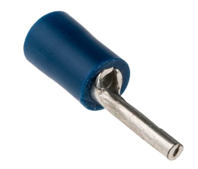 Product image for Blu crimp pin terminal,1.5-2.5sq.mm wire