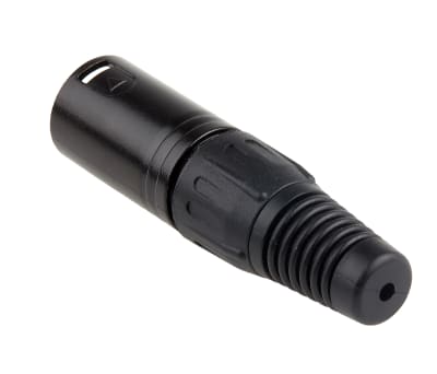 Product image for 3 way cable mount XLR plastic plug 16A