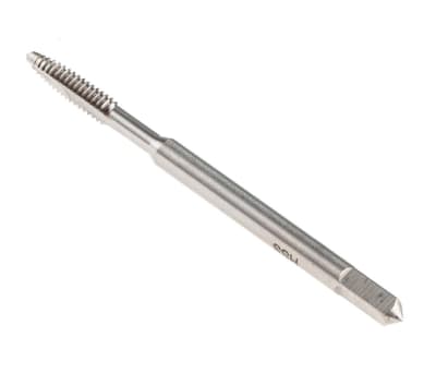 Product image for RS PRO HSS #4-40 Spiral Point Threading Tap, 48 mm Length