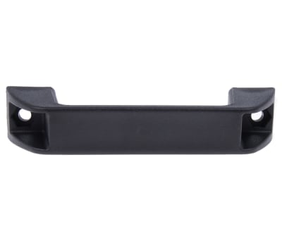 Product image for RS PRO Matte Black Plastic Drawer Handle, 170mm