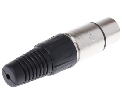 Product image for 5 way nickel finish XLR cable socket