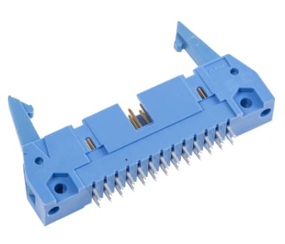 Product image for 26 way male straight side latch header