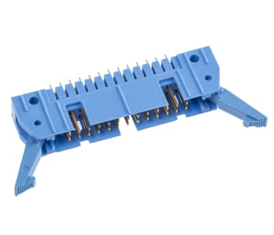 Product image for 26 way male straight side latch header