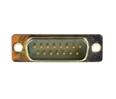 Product image for 15 way standard solder D plug