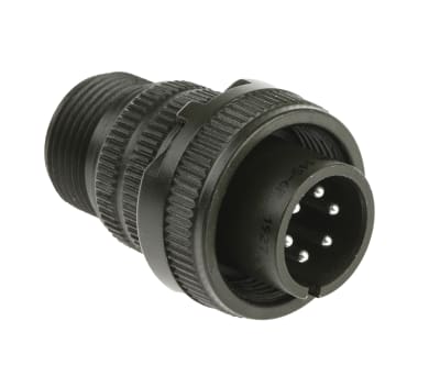 Product image for Amphenol MS Series 6way cable plug,11.5A